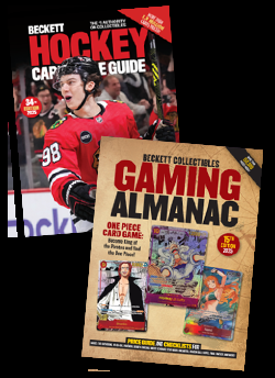 2025 Beckett Hockey Card Price Guide #34 + 2025 Beckett Collectibles Gaming Almanac